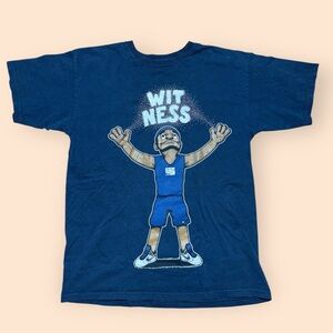 Nike LeBron James Witness T Shirt Men’s Medium Blue Vtg 2000s Y2K